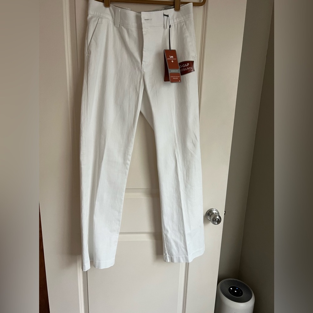 Lee platinum white pant size 12